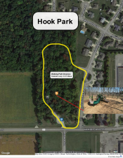 Hook Park map