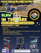 Glow in the park flyer