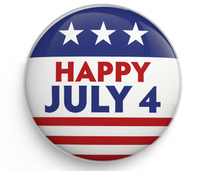 July 4 button