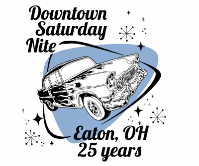 Downtown Saturday Nite 25th Year logo