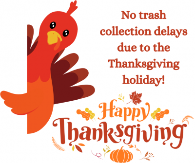 No trash collection delays on Thanksgiving